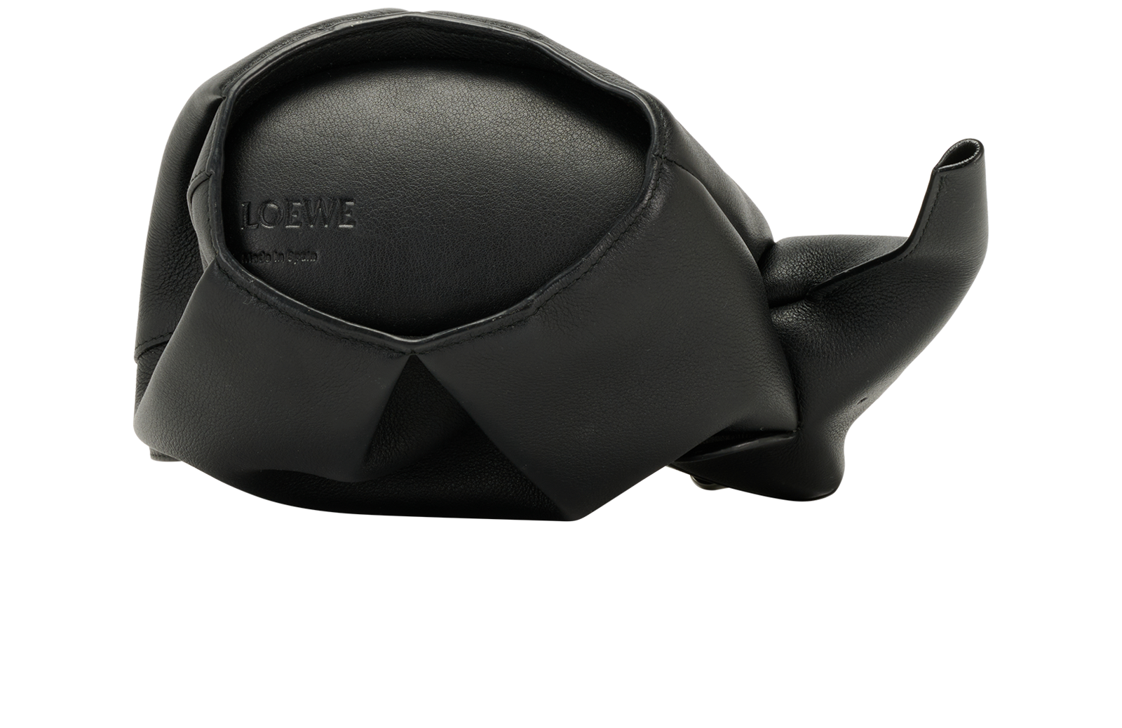 Mini Elephant Crossbody, &pound;450, Handbags, Black, Leather, Top view